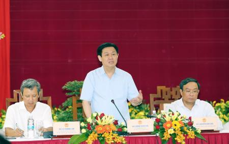 Phó Thủ tướng Vương Đình Huệ làm việc với tỉnh Thừa Thiên-Huế
