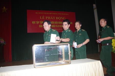 Phát động nêu gương tinh thần chiến đấu dũng cảm của Thiếu tá Vi Văn Nhất