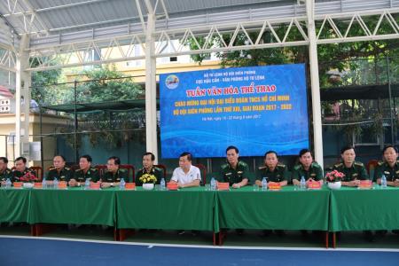 Tuần văn hóa thể thao chào mừng Đại hội Đoàn TNCS Hồ Chí Minh BĐBP lần thứ XIII
