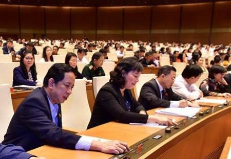 Quốc hội thông qua Luật Phòng, chống tham nhũng (sửa đổi) và Luật Công an nhân dân (sửa đổi)