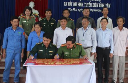 Ra mắt mô hình "Tuyến biển bình yên"