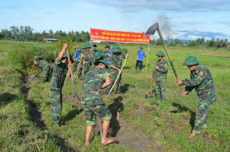 Tuổi trẻ BĐBP Bình Định sôi nổi hoạt động tình nguyện hè
