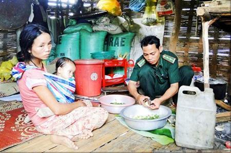 Người con của đồng bào dân tộc Ve gắn bó với vùng biên giới Đắc Pring