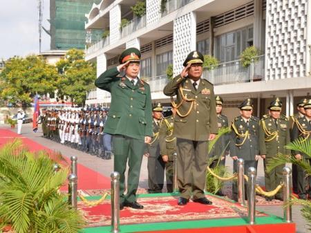 Tăng cường hợp tác quốc phòng Việt Nam - Campuchia
