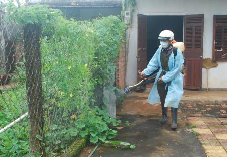 BĐBP các tỉnh Tây Nguyên tăng cường phòng chống dịch sốt xuất huyết