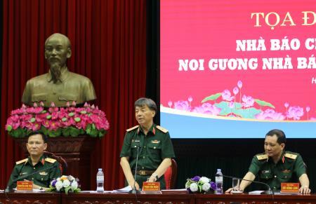 Tọa đàm “Nhà báo chiến sỹ noi gương nhà báo Hồ Chí Minh”