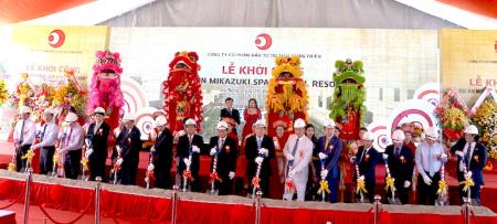 Khởi công dự án tổ hợp khách sạn 5 sao phong cách Nhật Bản ở khu vực biên giới biển Đà Nẵng