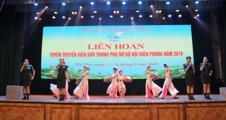 Liên hoan tuyên truyền viên giỏi trong Phụ nữ BĐBP năm 2019