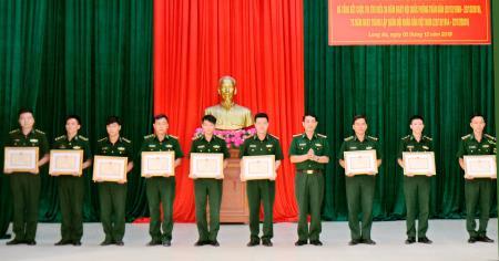 Tuyên dương "Gương mặt trẻ tiêu biểu" BĐBP Long An năm 2019