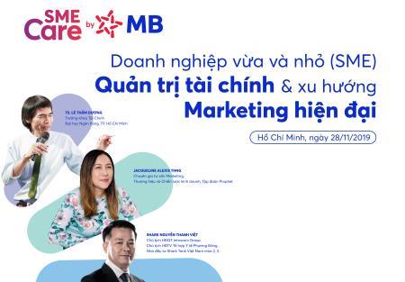 MB tổ chức Tọa đàm “Doanh nghiệp vừa và nhỏ (SME)-Quản trị tài chính và Xu hướng marketing hiện đại”