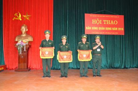 BĐBP Nghệ An bế mạc Hội thao bắn súng quân dụng năm 2016