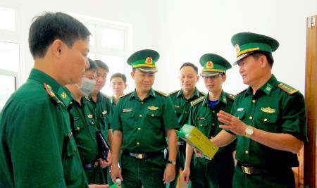 Kiểm tra công tác phòng chống dịch nCoV tại Trạm Biên phòng cửa khẩu Hiệp Phước
