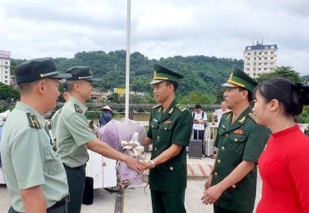 Trạm Hội ngộ hội đàm Hà Khẩu, Tiểu đoàn BĐBP Hà Khẩu giao lưu hữu nghị với 4 đồn Biên phòng, BĐBP Lào Cai