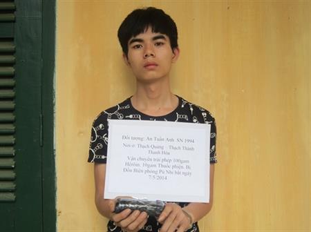 Bắt giữ đối tượng vận chuyển ma túy từ Lào về Việt Nam