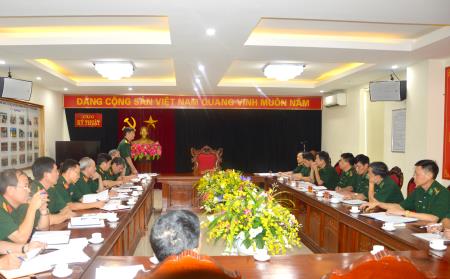 Nâng cao công tác bảo đảm kỹ thuật vũ khí trang bị, đăng kiểm và Tiêu chuẩn-Đo lường-Chất lượng