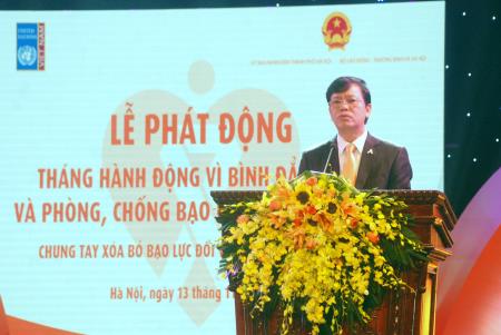Phát động Tháng Hành động vì bình đẳng giới và phòng, chống bạo lực trên cơ sở giới