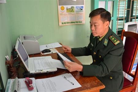 Một Chính trị viên Đồn Biên phòng 6 năm liền đạt danh hiệu Chiến sĩ thi đua