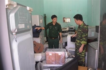 Biên phòng cửa khẩu cảng Hải Phòng bắt giữ nhiều vụ vận chuyển hàng lậu