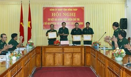 Sơ kết 5 năm thực hiện chỉ thị số 48 -CT/TW của Bộ Chính trị
