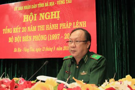 Bà Rịa-Vũng Tàu tổng kết 20 năm thi hành Pháp lệnh BĐBP