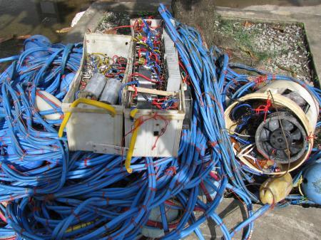 BĐBP Cà Mau xử phạt phương tiện đánh bắt thủy sản bằng kích điện