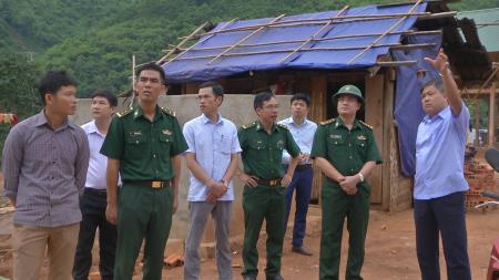 Kiểm tra công tác phòng chống thiên tai, tìm kiếm cứu nạn tại huyện Mường Lát
