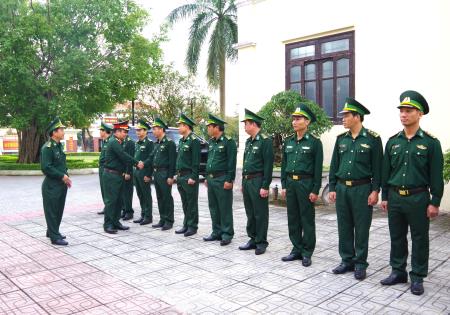 Thượng tướng Lê Chiêm thăm, chúc tết BĐBP Quảng Nam