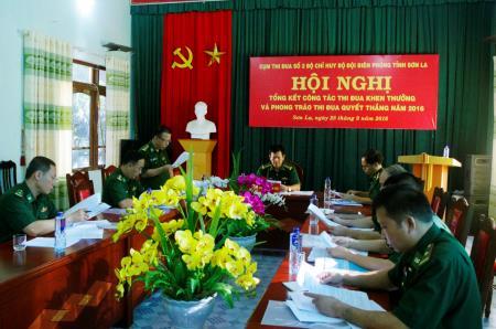 BĐBP Sơn La tổng kết phong trào Thi đua Quyết thắng năm 2016