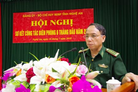 BĐBP Nghệ An: Sơ kết công tác biên phòng 6 tháng đầu năm 2019