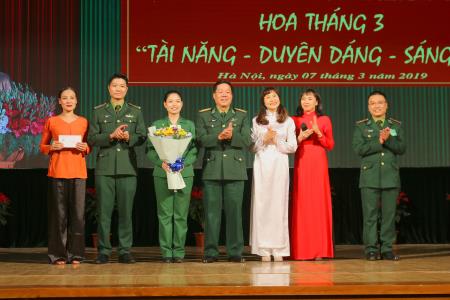 “Hoa tháng 3-Tài năng, Duyên dáng, Sáng tạo”