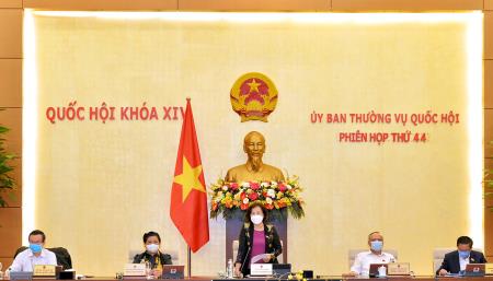 Khai mạc Phiên họp thứ 44 của Ủy ban Thường vụ Quốc hội