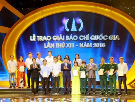 Báo Biên phòng đoạt 3 giải báo chí quốc gia