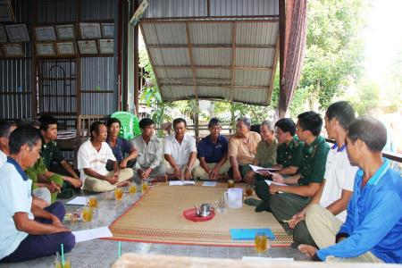 Hiệu quả từ “Tổ tự quản đường biên, mốc quốc giới” cụm dân cư Giồng Duối