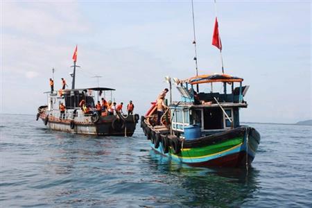Cứu hộ ở Hoàng Sa