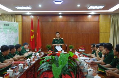 Bộ Tổng Tham mưu kiểm tra BĐBP Bình Phước