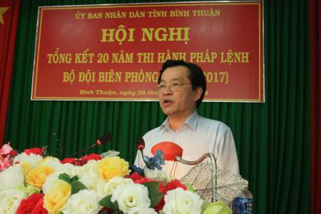 Bình Thuận tổng kết 20 năm thi hành Pháp lệnh BĐBP