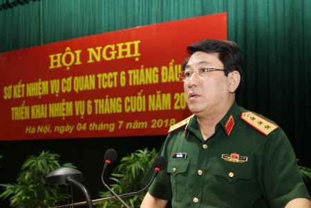 Cơ quan Tổng cục Chính trị triển khai nhiệm vụ 6 tháng cuối năm 2018