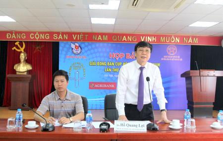 198 vận động viên tranh tài tại Giải bóng bàn cúp Hội nhà báo Việt Nam lần thứ XIII - năm 2019