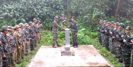 Tuần tra song phương bảo vệ biên giới Việt-Lào