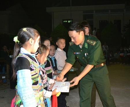 Những tấm lòng vàng của tuổi trẻ Biên phòng