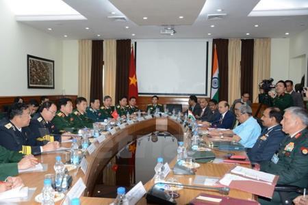 Đoàn đại biểu quân sự cấp cao Việt Nam thăm hữu nghị chính thức Cộng hòa Ấn Độ