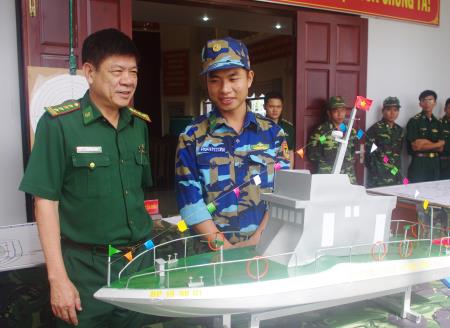 BĐBP Cà Mau: Thi sáng kiến, cải tiến mô hình, học cụ huấn luyện