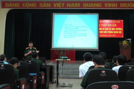 Tăng cường công tác truyền thông bảo vệ môi trường, ứng phó với biến đổi khí hậu