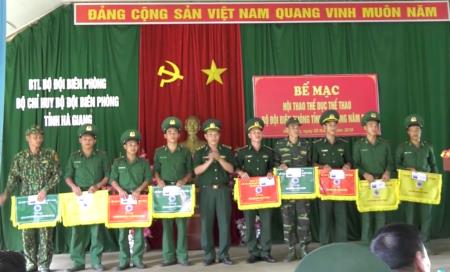 BĐBP Hà Giang: Hội thao Thể dục thể thao năm 2019