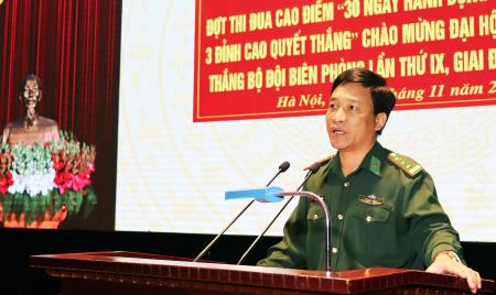 Phát động đợt thi đua cao điểm “30 ngày hành động kiểu mẫu, giành 3 đỉnh cao Quyết thắng”