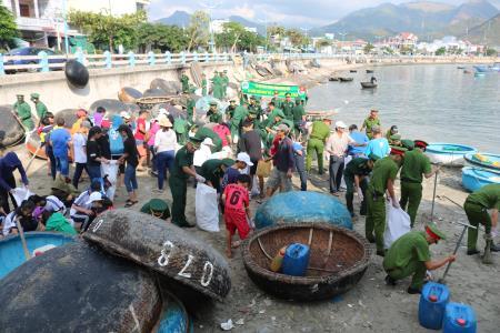 Phát động chiến dịch “Hãy làm sạch biển” năm 2019 tại BĐBP các tỉnh