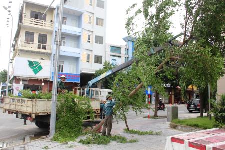 34 người bị thương do bão số 4