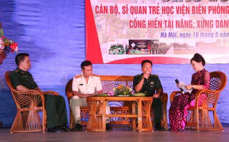 Tuổi trẻ Học viện Biên phòng tọa đàm về cống hiến xứng danh Bộ đội Cụ Hồ