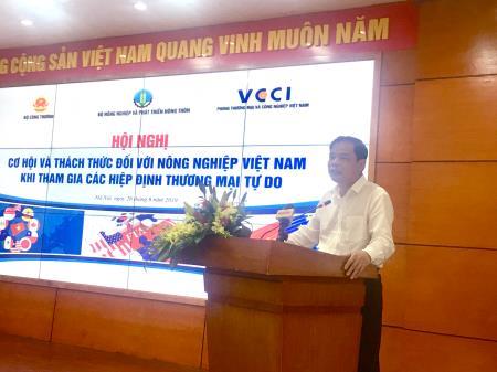 Nông nghiệp Việt Nam có nhiều cơ hội khi tham gia các hiệp định thương mại tự do