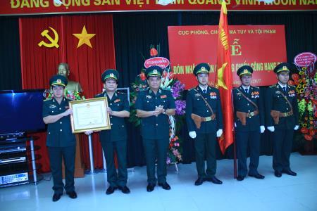 Cục Phòng chống ma túy và tội phạm BĐBP đón nhận Huân chương Chiến công hạng Ba